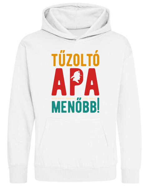 Kapucnis belebújós gyerek pulóver