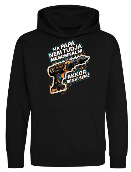 Kapucnis belebújós gyerek pulóver