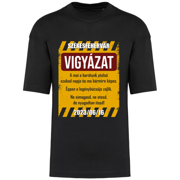 Prémium oversized unisex póló