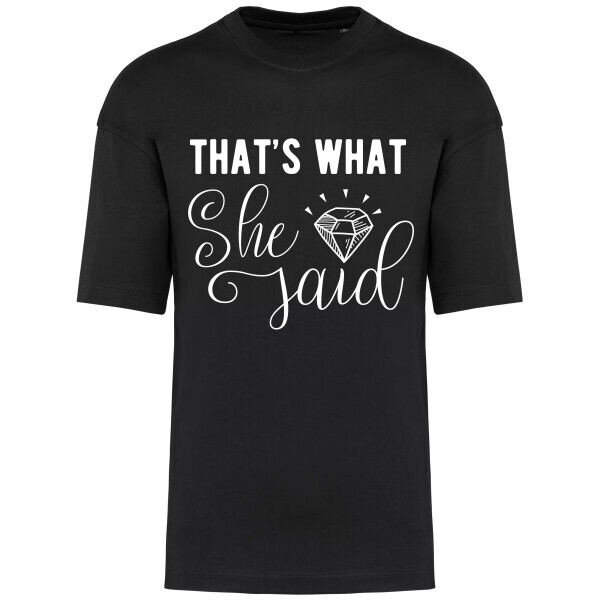 Prémium oversized unisex póló