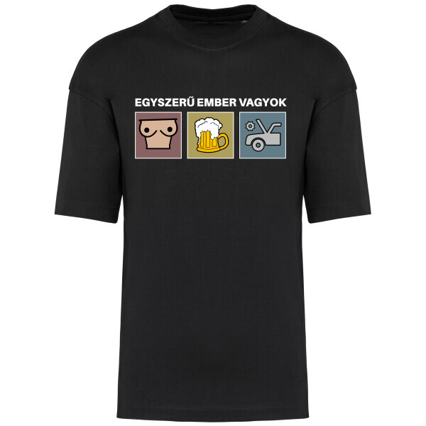 Prémium oversized unisex póló