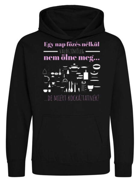 Kapucnis belebújós gyerek pulóver