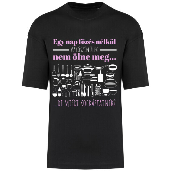 Prémium oversized unisex póló