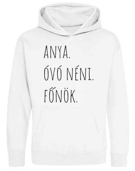 Kapucnis belebújós gyerek pulóver