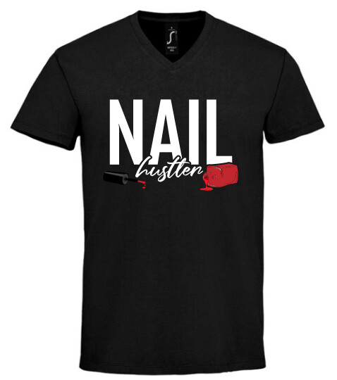 Unisex V nyakú póló