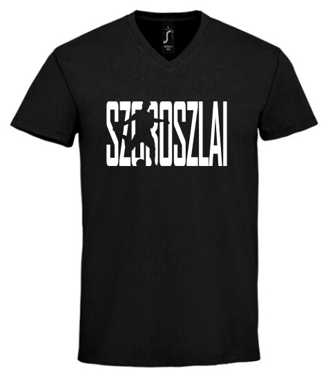 Unisex V nyakú póló