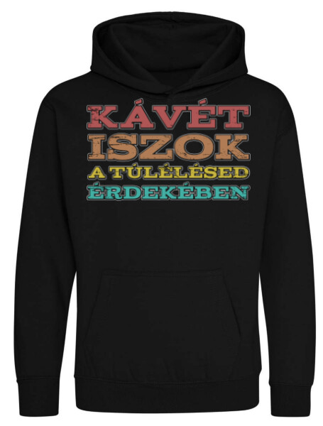 Kapucnis belebújós gyerek pulóver