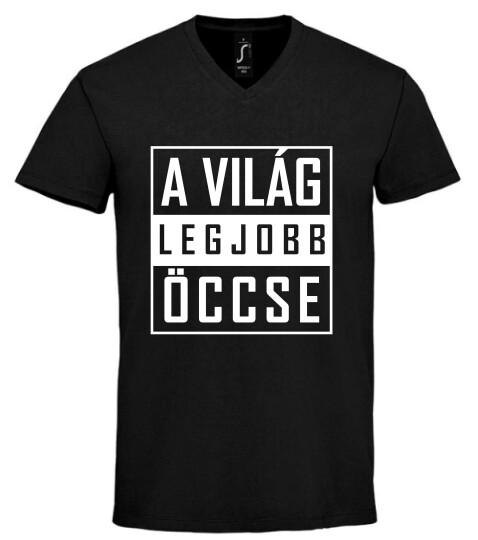 Unisex V nyakú póló