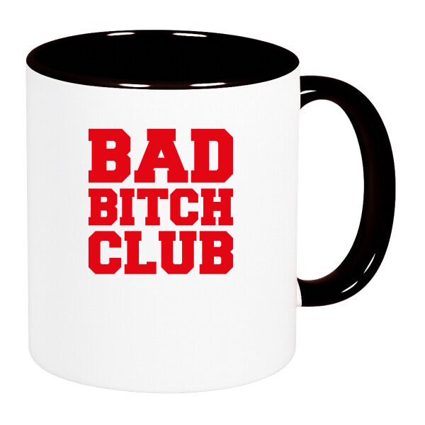 Színes fülű és belsejű bögre