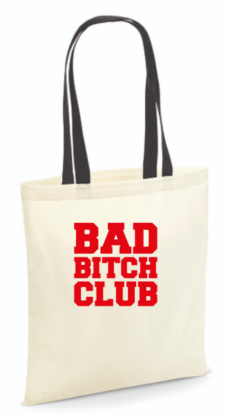 Vászontáska - színes fülű 