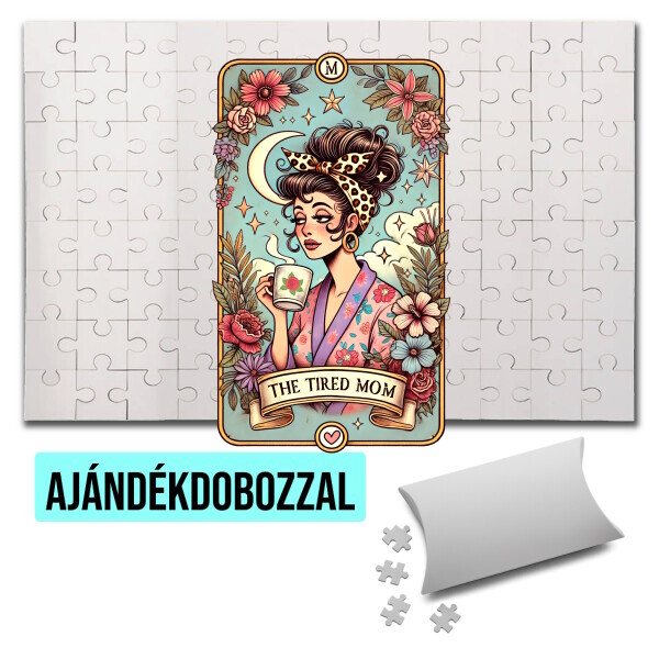 Puzzle - kirakó ajándékdobozzal