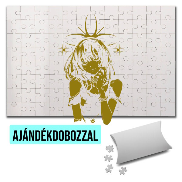 Puzzle - kirakó ajándékdobozzal