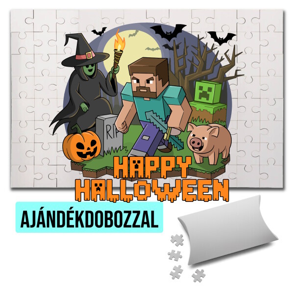 Puzzle - kirakó ajándékdobozzal