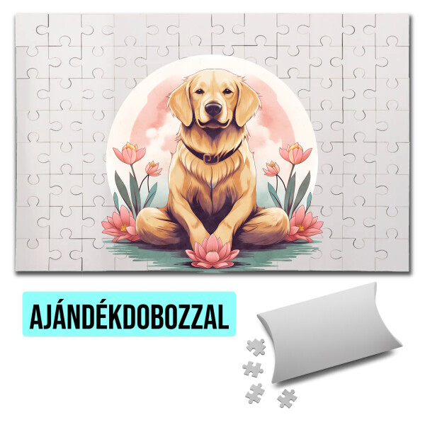 Puzzle - kirakó ajándékdobozzal