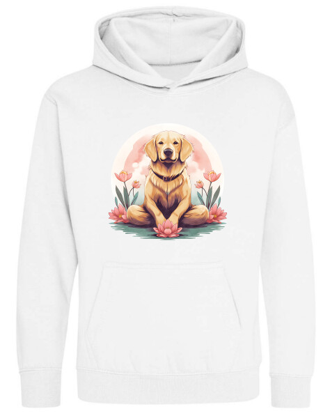 Kapucnis belebújós gyerek pulóver