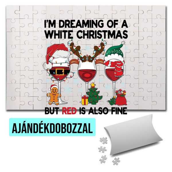 Puzzle - kirakó ajándékdobozzal