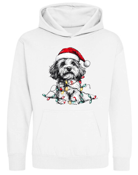 Kapucnis belebújós gyerek pulóver