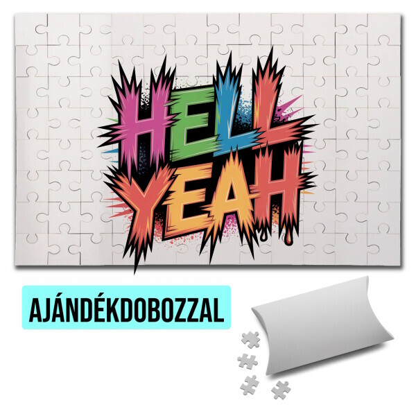 Puzzle - kirakó ajándékdobozzal