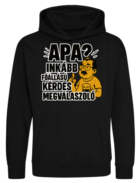 Kapucnis belebújós gyerek pulóver