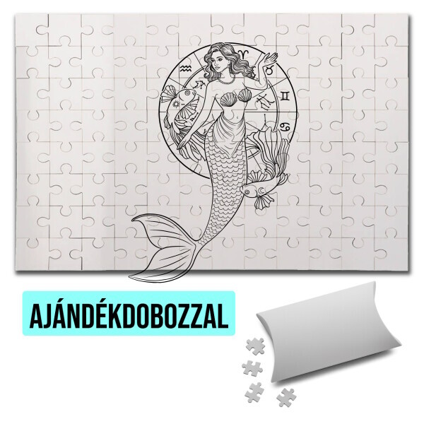 Puzzle - kirakó ajándékdobozzal