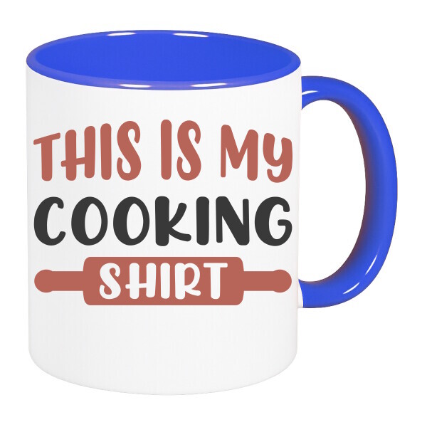 Színes fülű és belsejű bögre