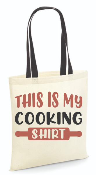 Vászontáska - színes fülű 