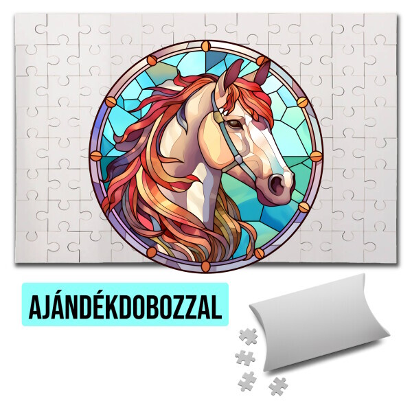 Puzzle - kirakó ajándékdobozzal