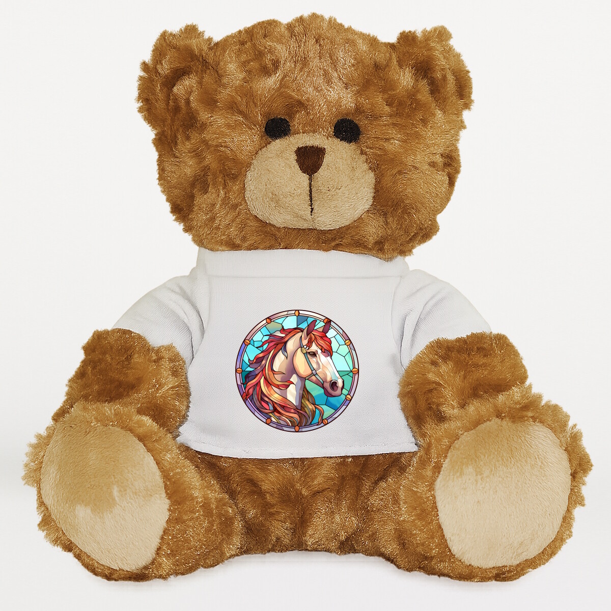 Plüssmaci egyedi pólóval