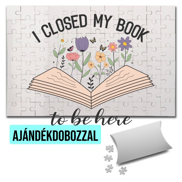 Puzzle - kirakó ajándékdobozzal