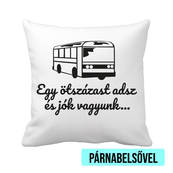 Párnahuzat béléssel