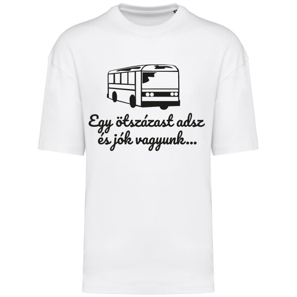 Prémium oversized unisex póló