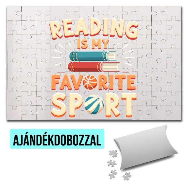 Puzzle - kirakó ajándékdobozzal