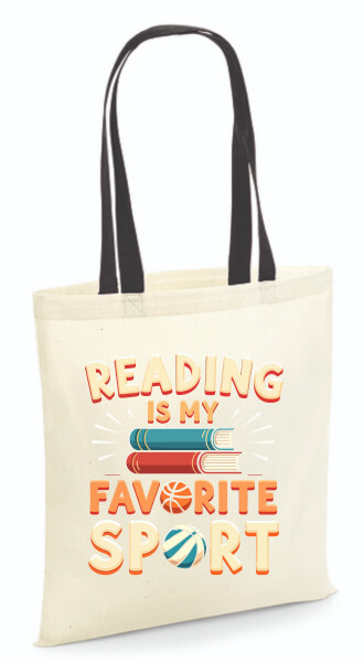 Vászontáska - színes fülű 