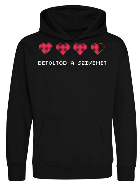 Kapucnis belebújós gyerek pulóver