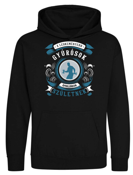 Kapucnis belebújós gyerek pulóver