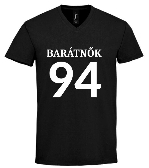 Unisex V nyakú póló