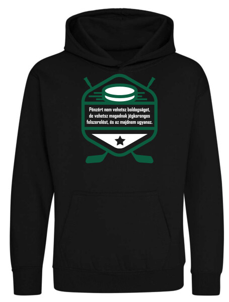 Kapucnis belebújós gyerek pulóver