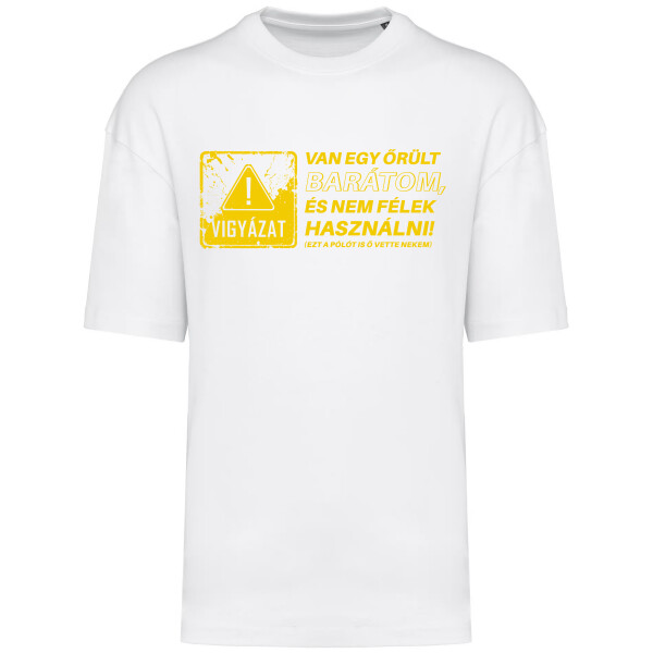 Prémium oversized unisex póló