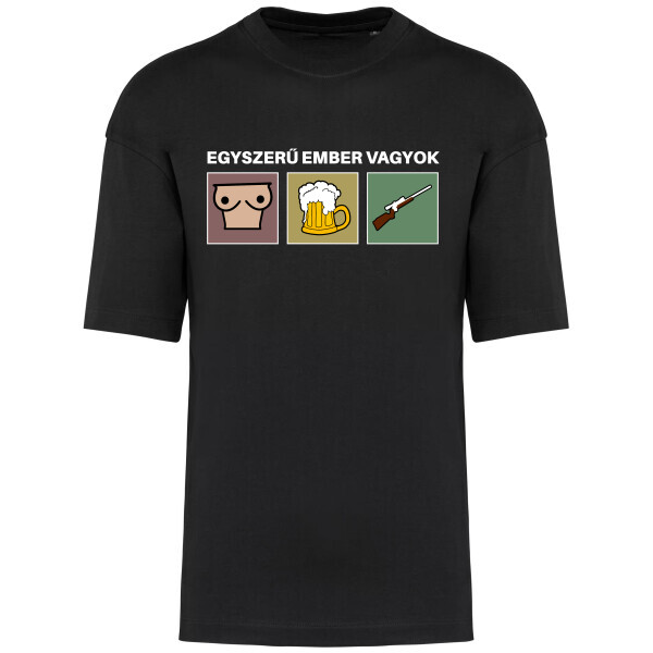 Prémium oversized unisex póló