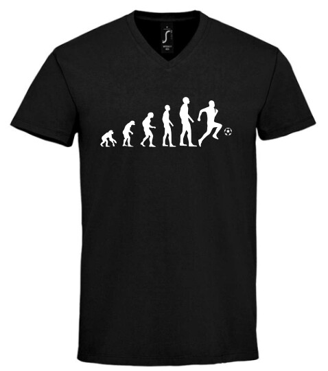 Unisex V nyakú póló