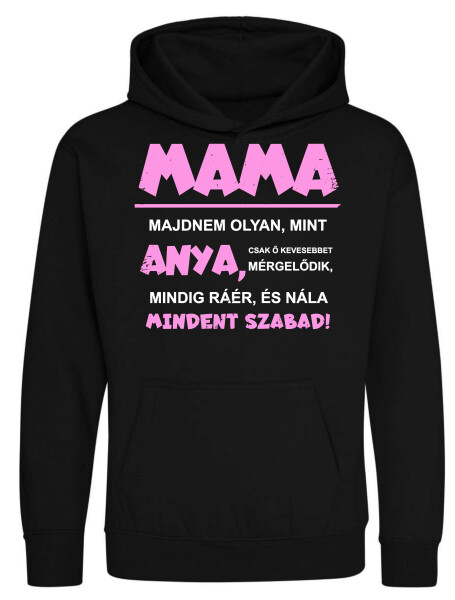 Kapucnis belebújós gyerek pulóver