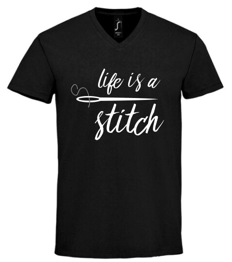 Unisex V nyakú póló