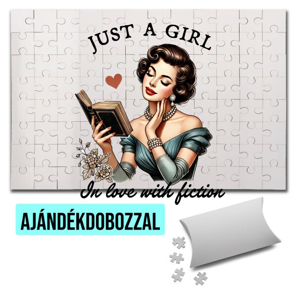 Puzzle - kirakó ajándékdobozzal