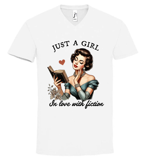 Unisex V nyakú póló