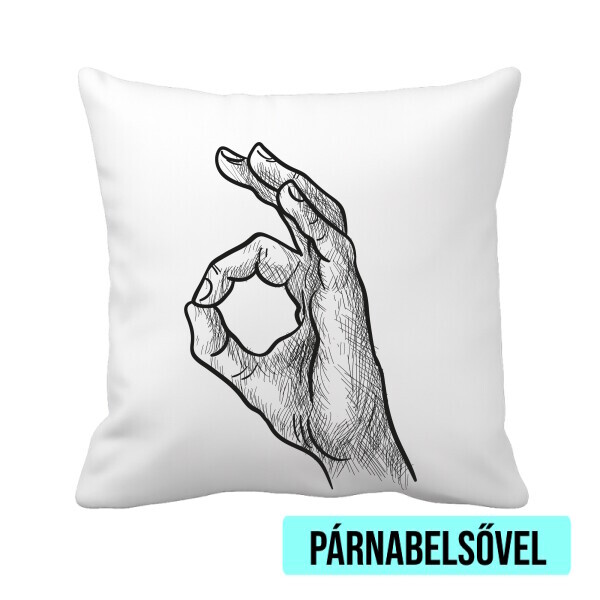 Párnahuzat béléssel