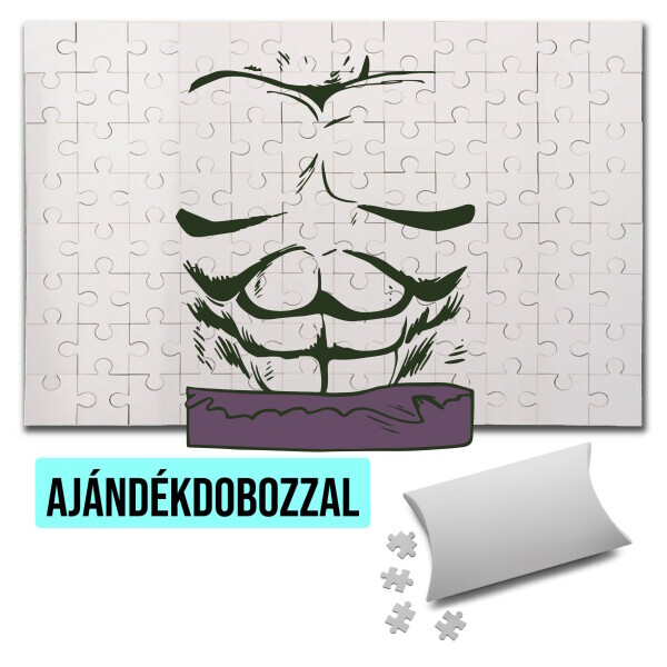 Puzzle - kirakó ajándékdobozzal