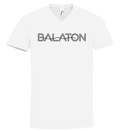 Unisex V nyakú póló