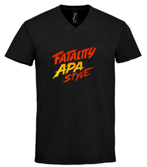 Unisex V nyakú póló