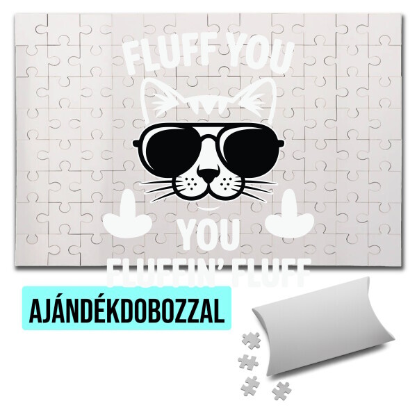 Puzzle - kirakó ajándékdobozzal