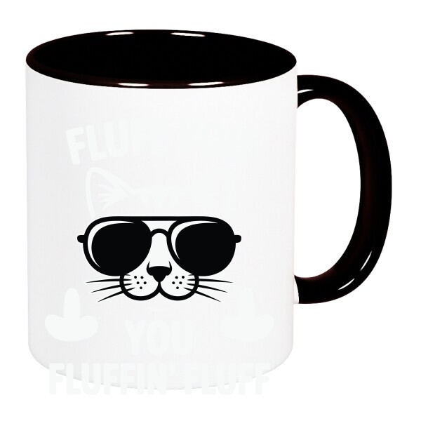 Színes fülű és belsejű bögre